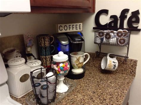 We did not find results for: I created a small coffee bar in my kitchen counter ...