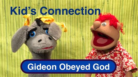 Kids Connection Gideon Obeyed God Christian Puppet Show And Bible