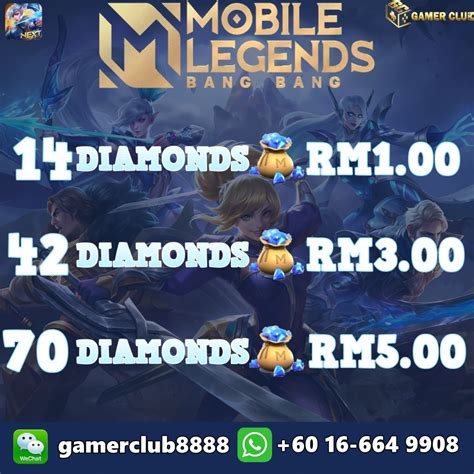 Mlbb Diamonds Mobile Legends Instant Delivery 100 Legit Top Up Via Id Shopee Malaysia