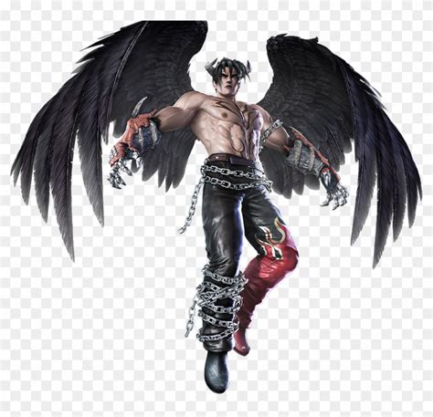 Angels Transparent Tekken Jin Kazama Devil Png Png Download