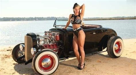 Girls And Hot Rods In 2020 Hot Rods Cars Muscle Classic Cars Trucks