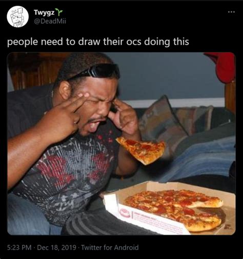 Deadmii People Need To Draw Their Ocs Doing This Levitating Pizza