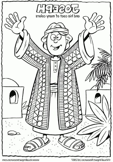 Coloring Page Joseph And The Coat Of Many Colors - 168+ File SVG PNG