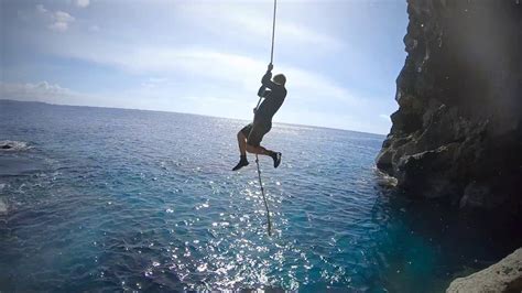 Guam Diving And Rope Swing Youtube