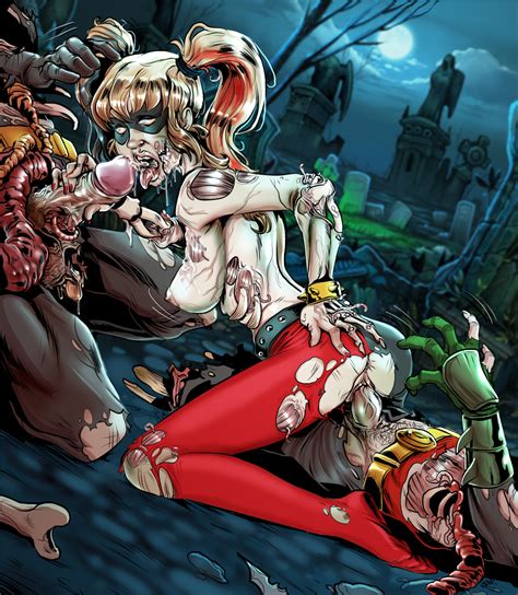 Harley On Gotham Zombieworld By Renx Hentai Foundry