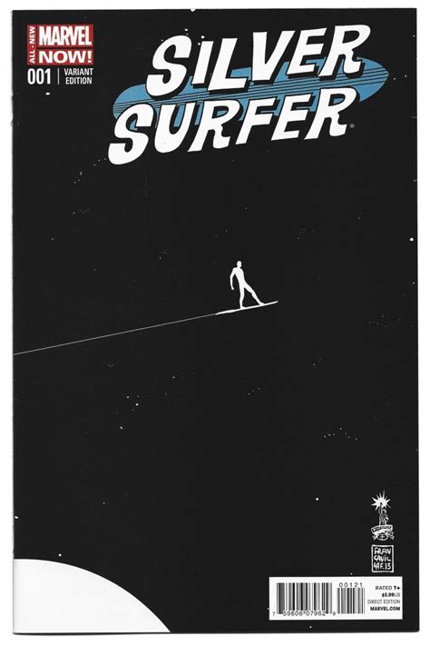 Silver Surfer 1 150 Francavilla Variant Slott Allred Marvel 2014 Vf
