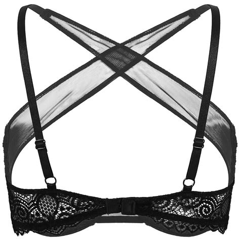 sexy women lingerie bra bustier bralette bra open cup crop tops underwear top ebay