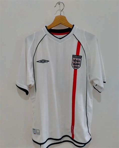 Vintage England 2002 World Cup Vintage Umbro Soccer Jersey Football