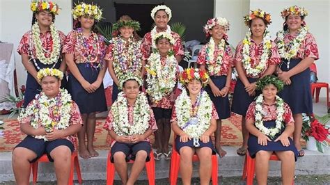 Girls Outnumber Boys In Apii Arorangi Student Leaders Group Cook