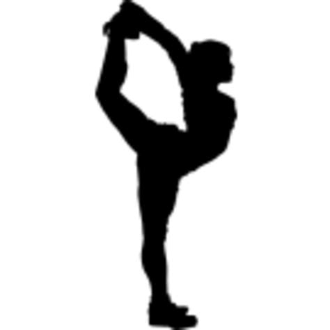 Cheerleading Stunt Clip Art Cheering Silhouettes Png Download 512
