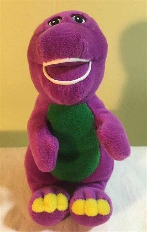 Barney Plush 8” Vintage Toy Purple Dinosaur Barney Vintage Toys