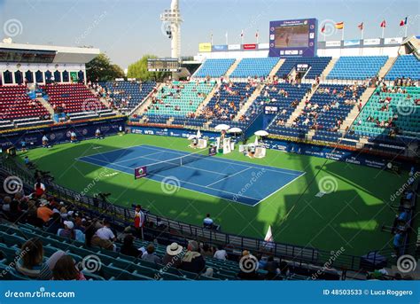 Dubai Tennis Stadium In Aviation Club Tennis Centre Dubai Uae
