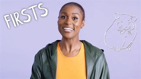 Watch Issa Rae Shares Her First On Screen Kiss Crush And More Firsts