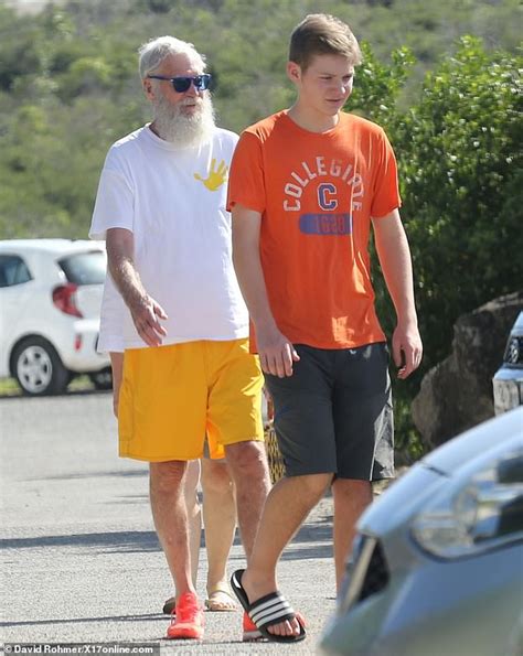 David Letterman Stands Out In Yellow And Orange With Wife Regina Lasko