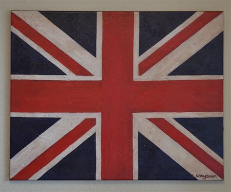 Union Jack Painting A Custom Painting I Did Of A Union Jac Flickr