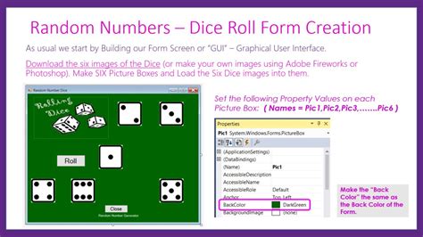 Random Numbers Dice Roll Simulator With Statistics Passy World Of Ict