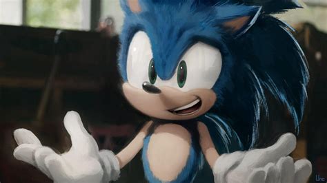 Another Attempt At A Good Looking Live Action Sonic Cgi Sonic Edits Know Your Meme Sonic