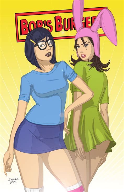 Artstation Tina And Louise Grown Up Bobs Burger Fan Art Diego