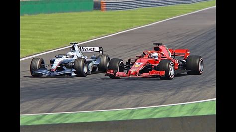 Ferrari drivers have won the drivers' championship 15 times while mclaren drivers have won 12 times. Ferrari F1 2018 vs McLaren F1 2004 - Monza - YouTube
