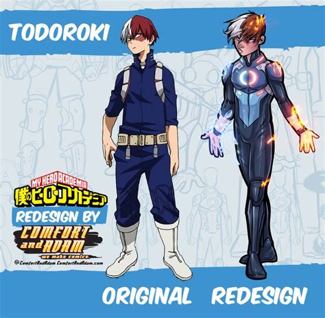 Artstation Mha Redesign Project Todoroki And Endeavor Comfort Love And Adam Withers Super