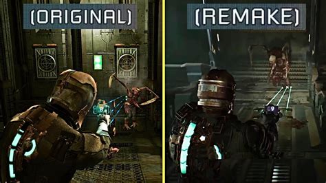 Dead Space Remake Vs Original Graphics Comparison Next Gen Youtube