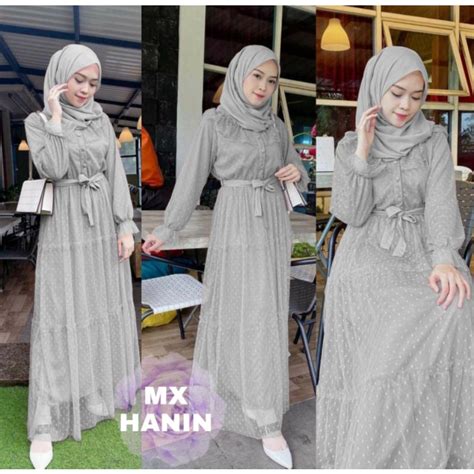Jual Maxi Hanin Tile Couple Mikayla Maxi Dress Terbaru Maxi Populer Maxi Trendy Kekinian