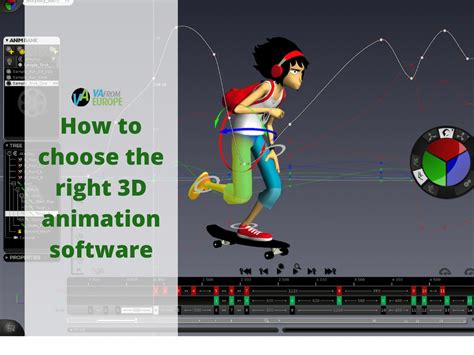 How To Choose The Right 3d Animation Software European Virtual