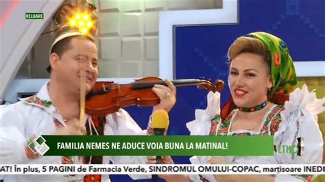 Maria Si Mihai Nemes Omenia Nu Se Vinde Matinali Si Populari Etno Tv 18 02 2021 Youtube