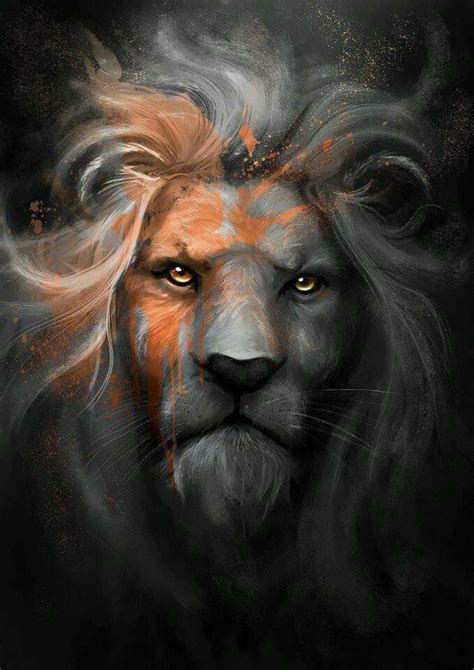Download, share or upload your own one! Magic Lion Artwork | Lion artwork, Lion art, Lion wallpaper