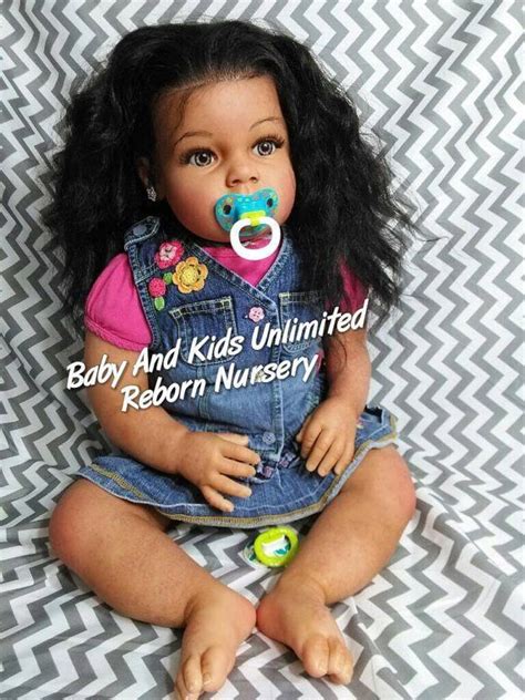 Aa Reborn Toddler Baby African American Biracial Custom Made To Ideas