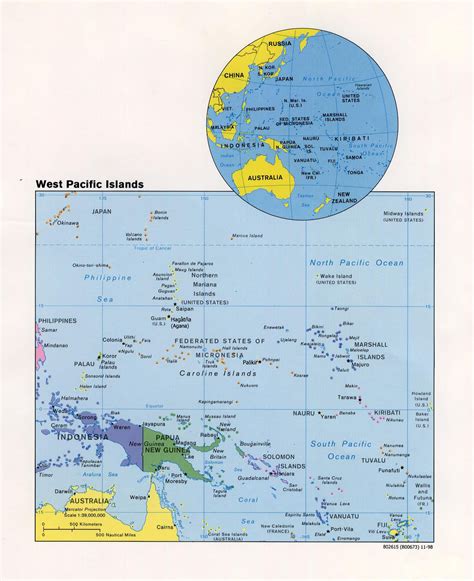 Large Detailed Political Map Of Papua New Guinea Papua New Guinea