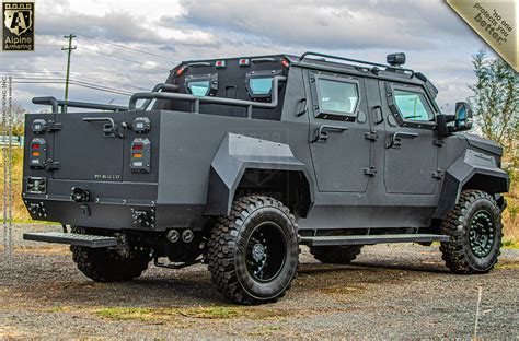 Armored Swat Truck 50 Cal Protection Pit Bull® Vxt Alpine Armoring