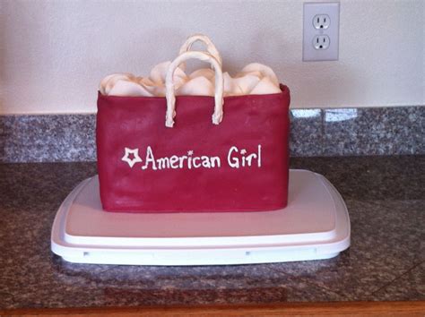 american girl store bag cake neat way to surprise her for her trip