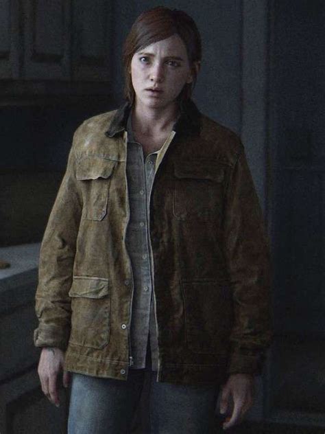 The Last Of Us Part Ii Ellie Leather Jacket New American Jackets