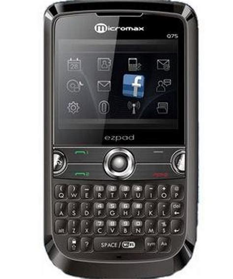 Micromax Q75 Price In India Micromax Q75 Full Qwerty Keypad Mobile