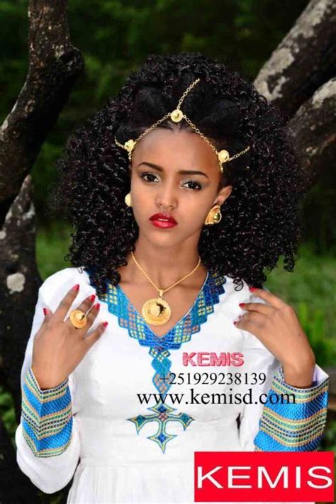 Traditional Ethiopian Dresses Kemis Designs Ethiopian Clothing