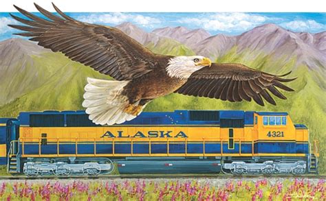Alaska Railroad Annual Print Alaska Railroad