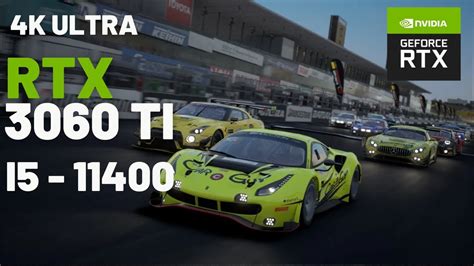 Assetto Corsa Competizione I5 11400 RTX 3060Ti RTX Ultra 4K YouTube