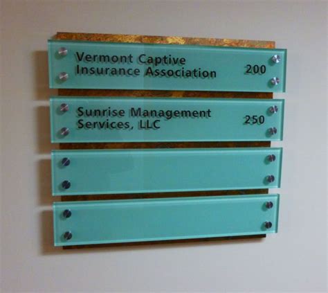Burlington Vermont Sign Company 3d And Directory Signs