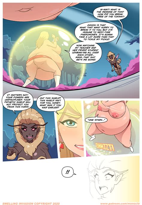 Swelling Invasion Issue 4 Page 16 By Monocle Hentai Foundry