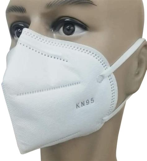 Kn95 Mask Disposable Dust Face Mask With Free Adjustable