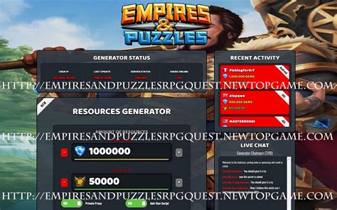 Using empires and puzzles hack 2019 is the first choice for you in this situation. Empires and Puzzles Hack Gems & XP Working Online Hack ...