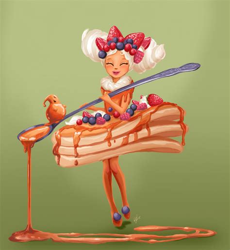Artstation Candy People Character Illustration