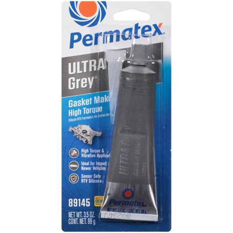 Permatex Ultra Grey Rtv Silicone Gasket Maker Oz Permatex