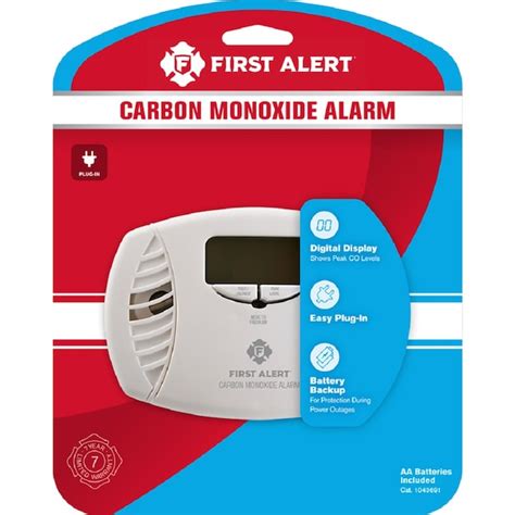 First Alert Plug In Carbon Monoxide Detector In The Carbon Monoxide