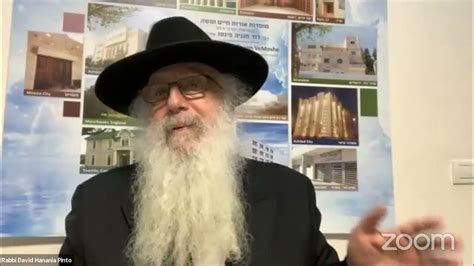 Rabbi David Pinto La Force De Rabbi Chimon Bar Yohaï Youtube