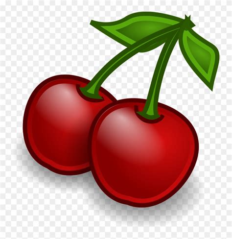 Clipart Fruit Cherries Cherry Cartoon Free Transparent Png