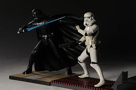 Star Wars Mcquarrie Luke Skywalker Vs Darth Vader Statue
