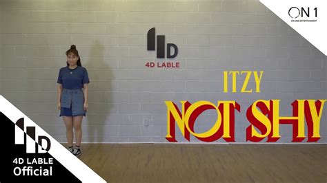 4d Lable 있지itzy Not Shy Dance Cover Jihyun4d Lable Instructor