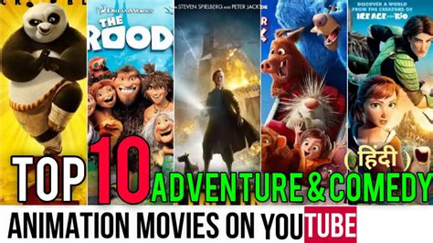 Top 10 Best Hollywood Animated Movies In Hindi Best Adventure Comedy